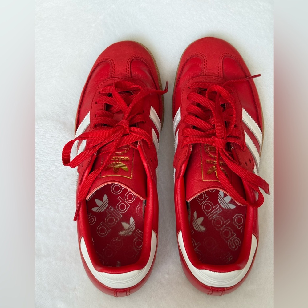 Adidas Samba OG Scarlet Red Shoes - Picture 5 of 8
